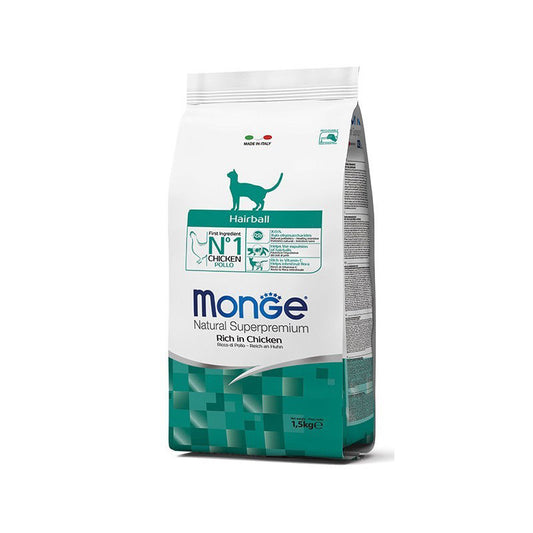 Monge Hairball Adult (vištiena) 0,4kg