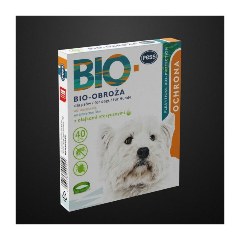 PESS BIO-Protection antkaklis nuo parazitų šunims 40 cm