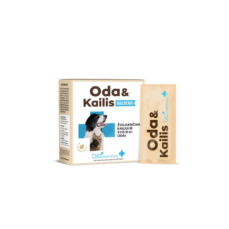 Bioveterinary Oda & Kailis maisto papildas augintiniams