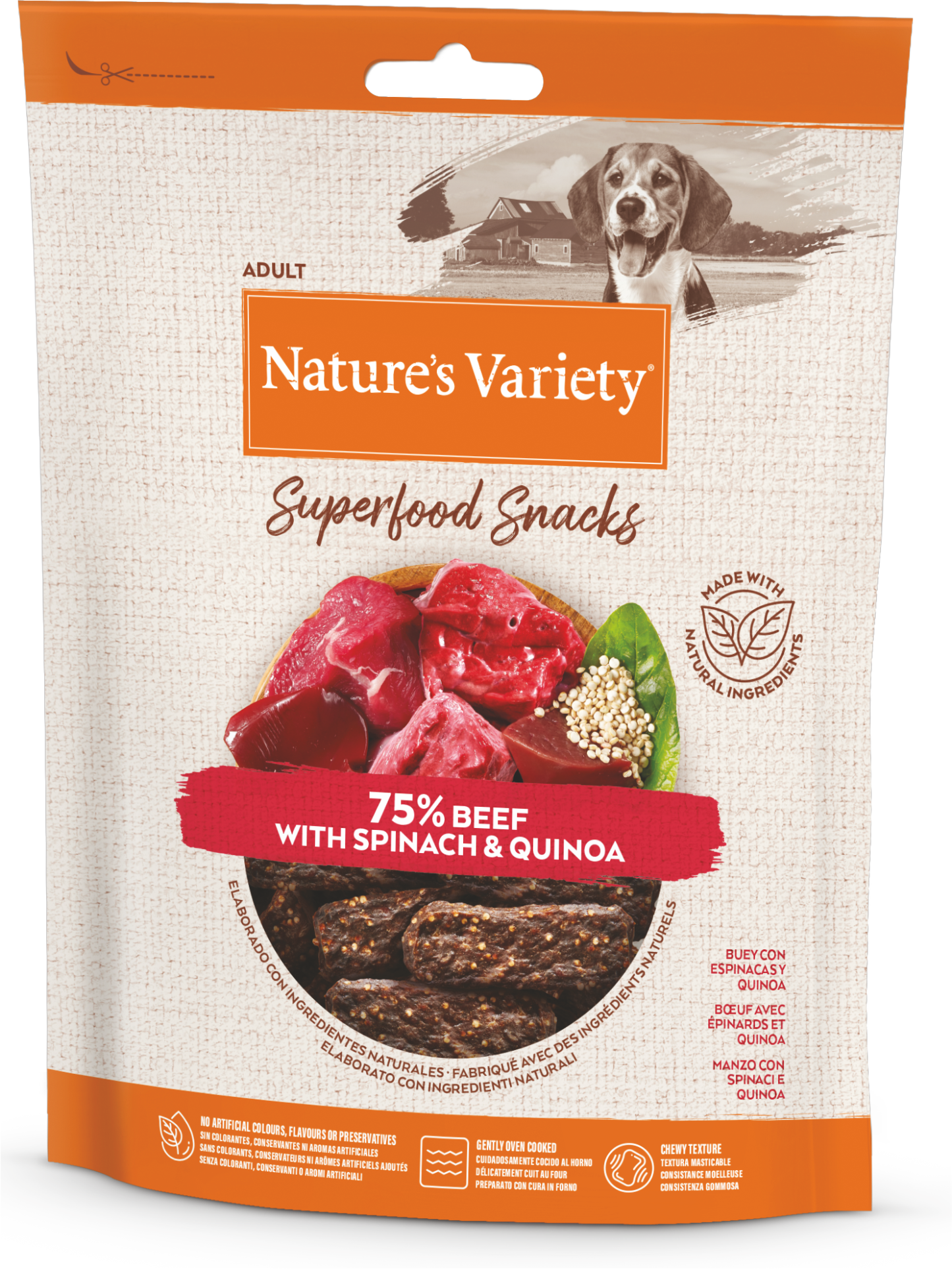 NV Super Food Snacks (jautiena) 85 g