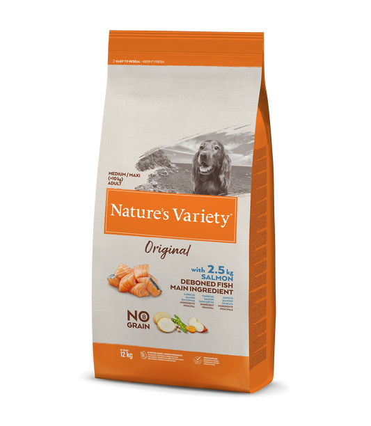 Original Med/Max Adult (lašiša),12 kg