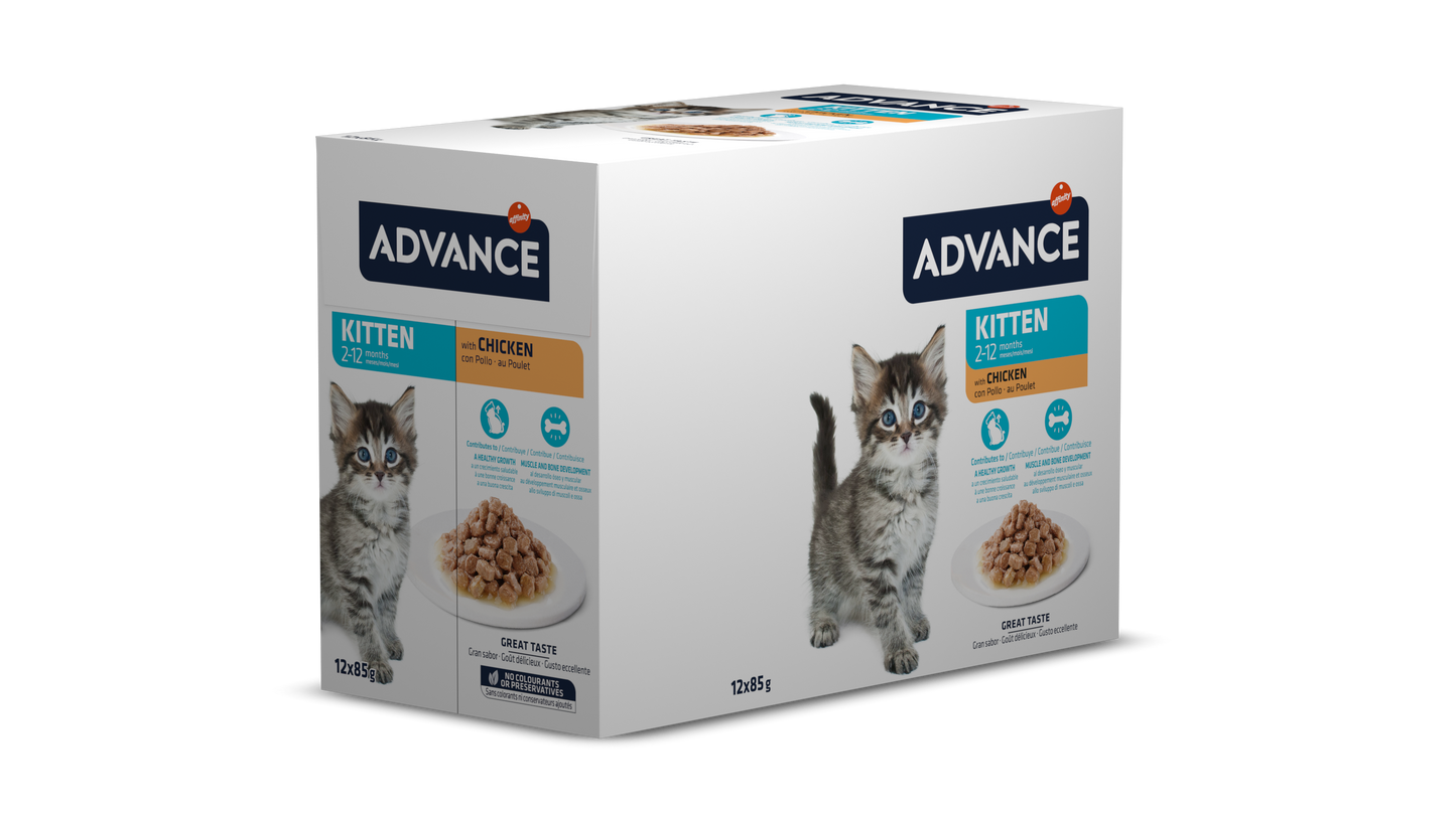 AC Wet Kitten Chicken 85G*12vnt