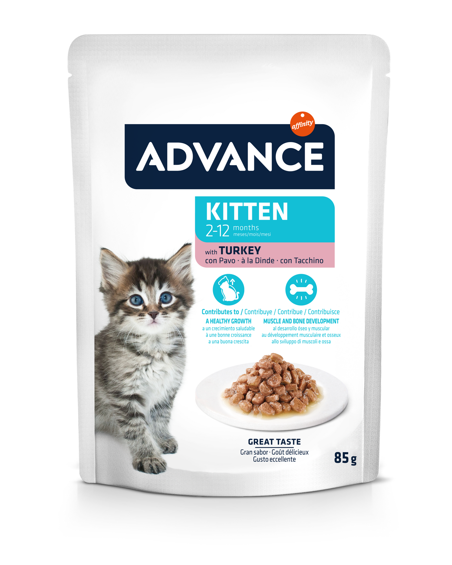 AC Wet Kitten Turkey 85G*12vnt