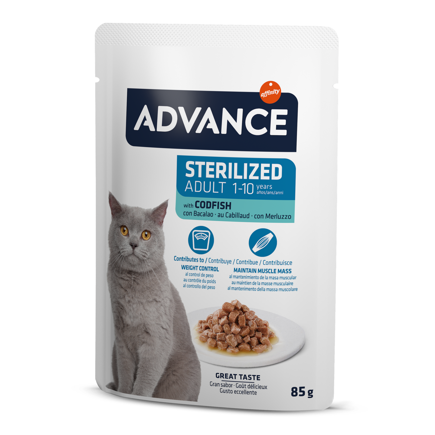 AC Wet Sterilized Codfish 85G*12vnt