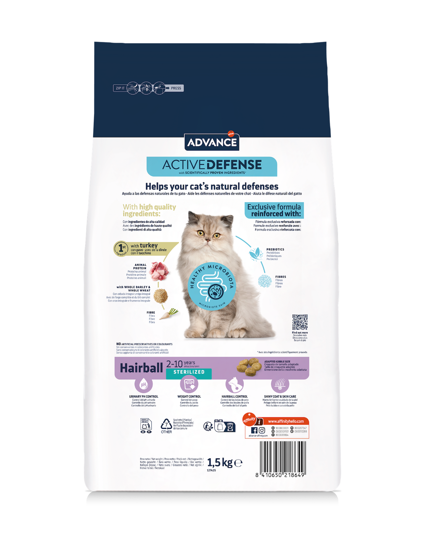 Sterilized Hairball 10 kg