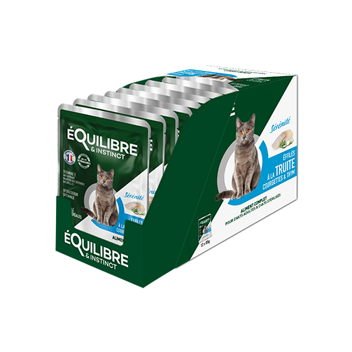 Equilibre Poučeris Ster Truite (Upėtakis) 85g