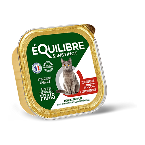 Equilibre Cat Boeuf (Jautiena) 85g konservai