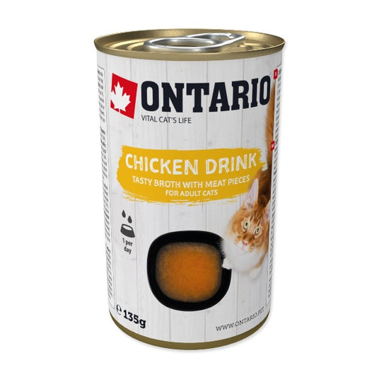 Ontario Cat Drink Chicken 135g (gėrimas)