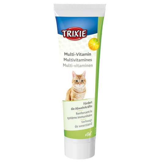 TRIXIE Multivitaminų pasta katėms, D/FR/NL, 100 g