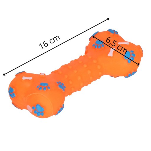 Guminis cypiantis žaislas "Bone"