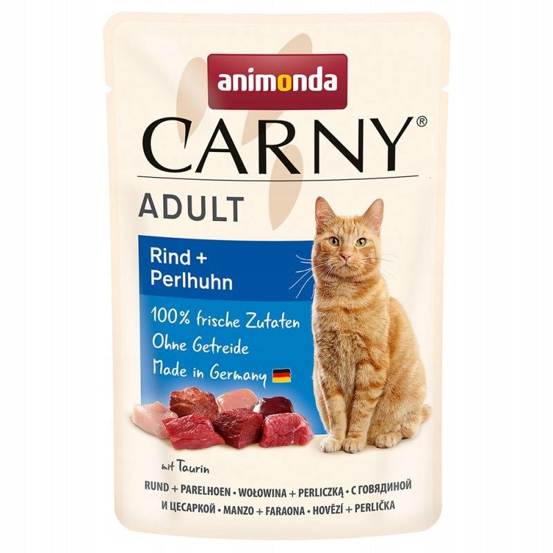 Animonda Carny Adult - šlapias kačių maistas įvairių skonių rinkinys 8x85g