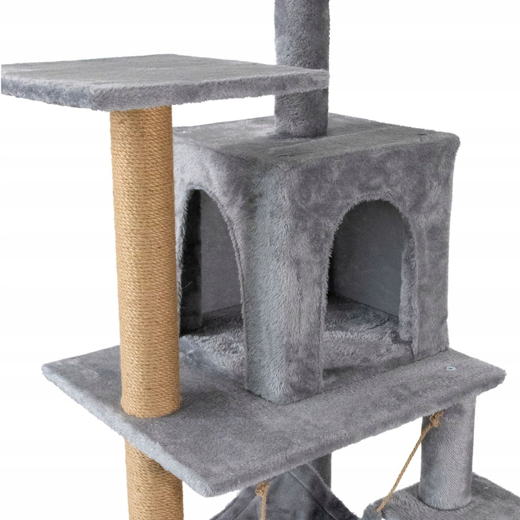 Kačių draskyklė su hamaku 125 cm.