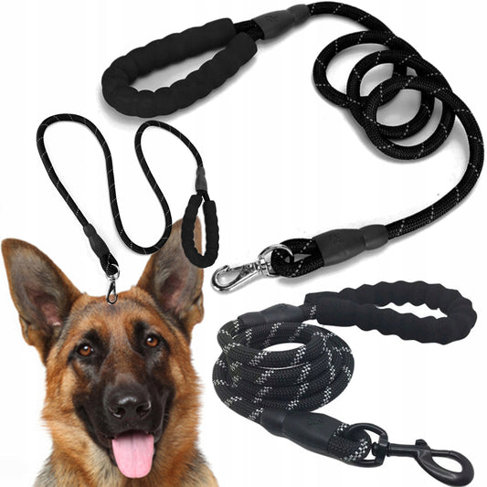 Storas tvirtas šunų pavadėlis 3m