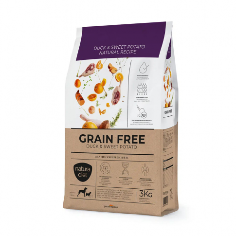 GF Duck & Sweet Potato sausas maistas suaugusiems šunims