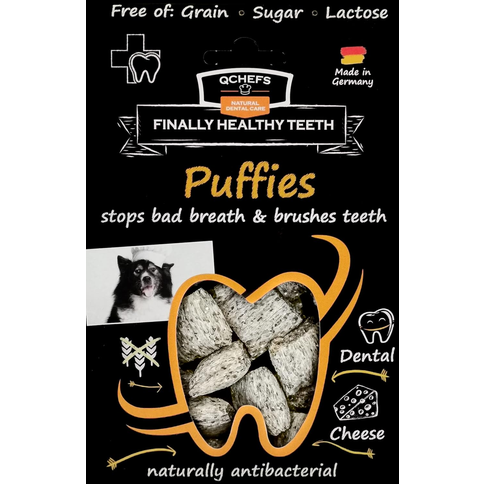 QChefs Dental Power Puffies milteliai burnos higienai