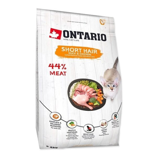 Ontario Cat Shorthair 2kg (Trumpaplaukiams)