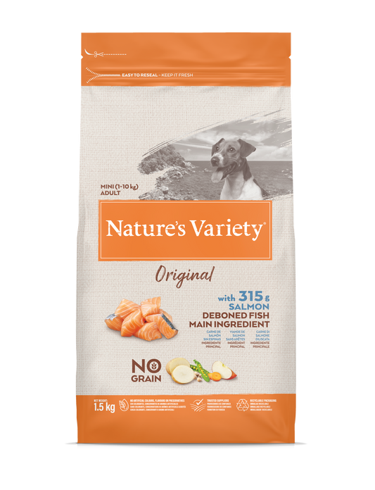 Original Mini Adult (lašiša) 1,5 kg