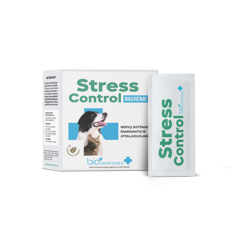 Bioveterinary Stress Control maisto papildas augintiniams N28