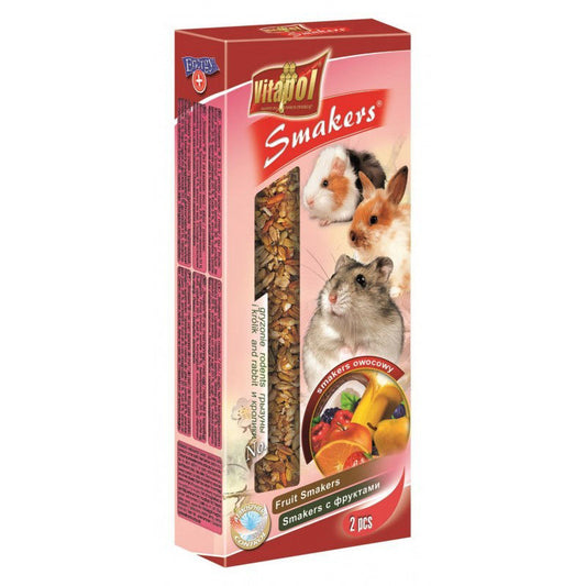 Vitapol Smakers skanėstas triušiams ir graužikams su vaisiais 90g