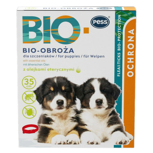 PESS BIO-Protection antkaklis nuo parazitų šuniukams 35 cm