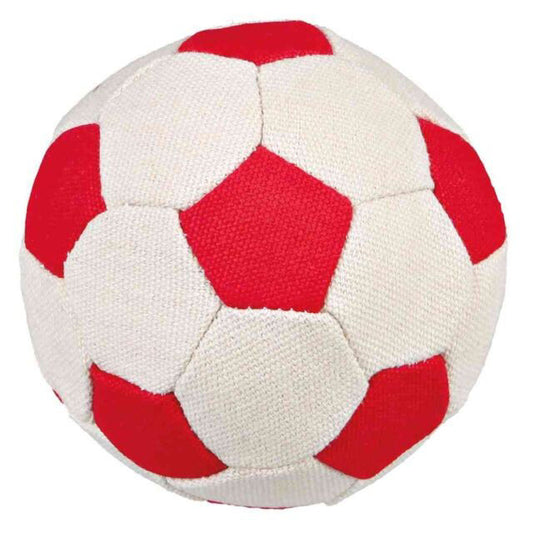 Trixie Minkštas futbolo kamuolys, 11 cm, įv. spalvų