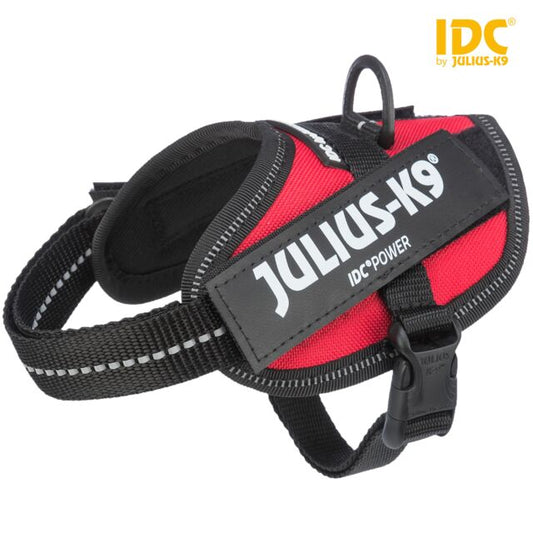 IDC®Powerharness, 2XS/Baby 2: 33-45 cm/18 mm, raudonos