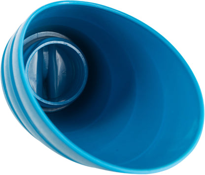 Trixie Gertuvė butelis su dubenėliu, nerūd. plienas/plastikas, 0.75 l