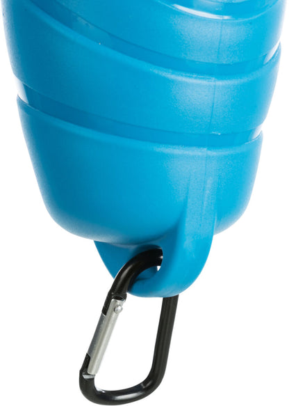 Trixie Gertuvė butelis su dubenėliu, nerūd. plienas/plastikas, 0.75 l