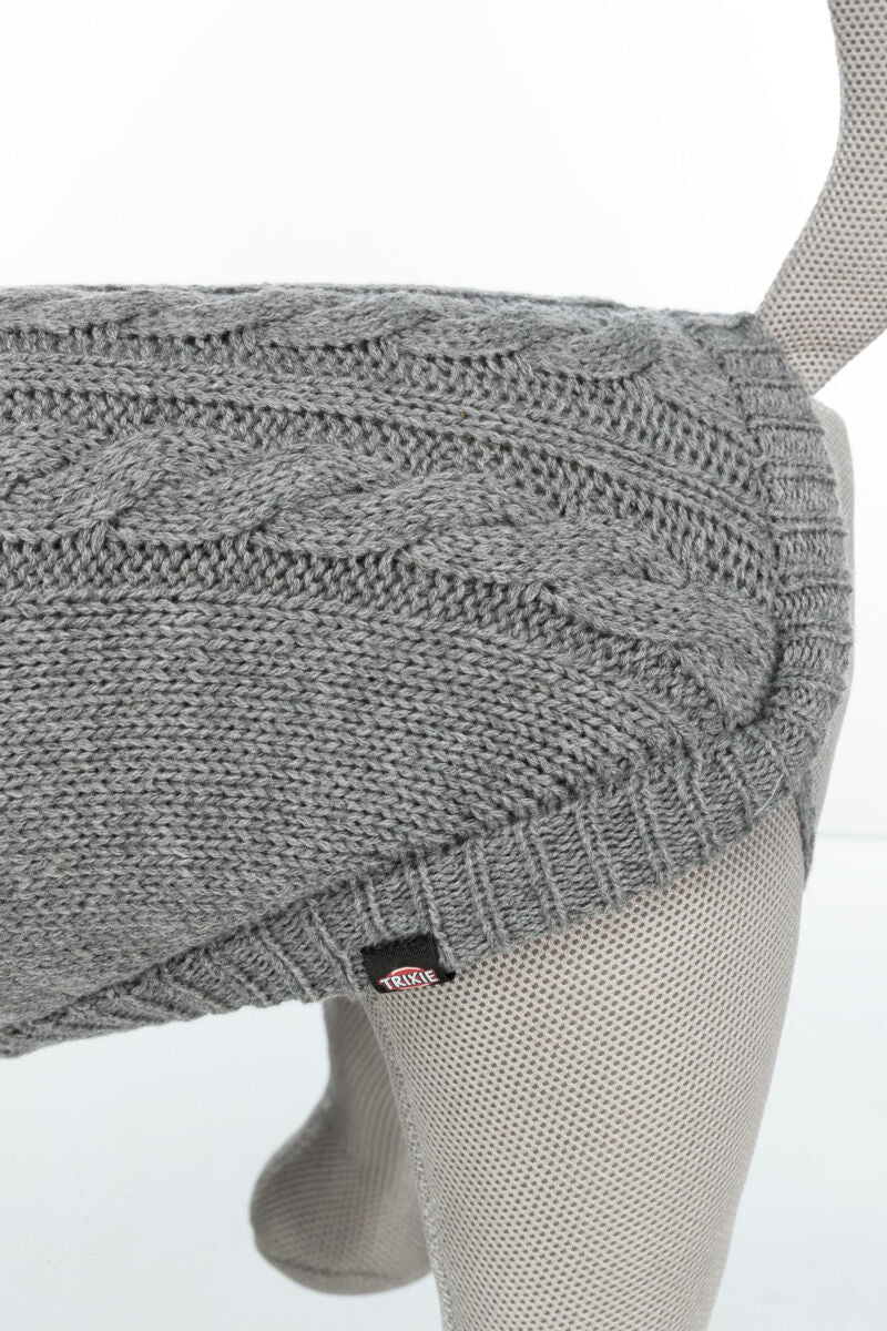 TRIXIE Kenton megztinis, pilkas