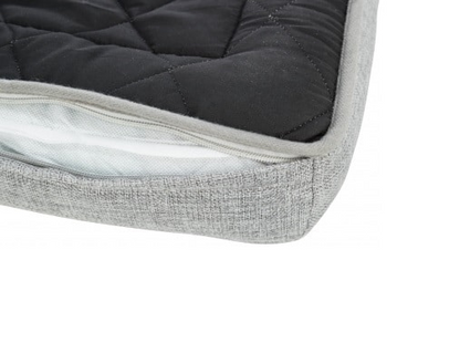 Trixie Nero Furniture Protector“ lova šuniui / katei, stačiakampė, šviesiai pilka, audinys / poliesteris, 52 x 75 cm