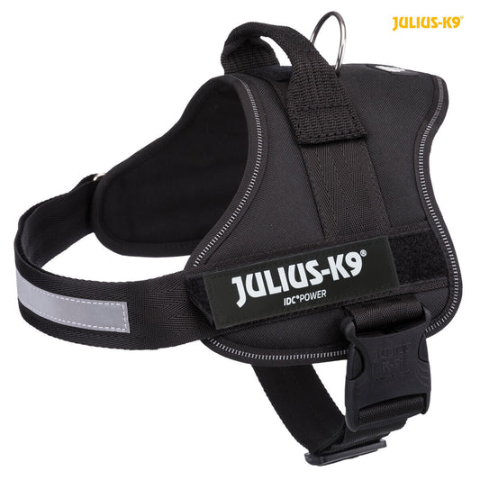 K9®Powerharness, M/0: 58–76 cm/40 mm, black