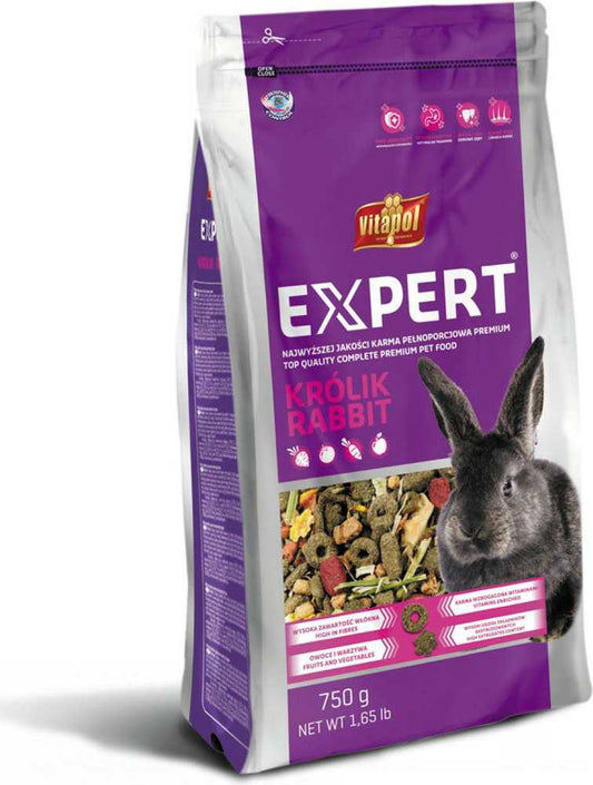 Vitapol EXPERT visavertis ėdalas triušiams 750g