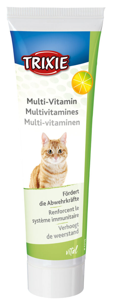 TRIXIE Multivitaminų pasta katėms, D/FR/NL, 100 g