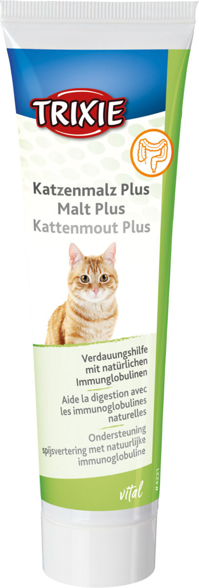 TRIXIE Cat malt plus, pasta virškinimui, D/FR/NL, 100 g