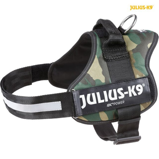 K9®Powerharness petnešos šuniui , 2XL/3: 82-116 cm/50 mm, kamufl.