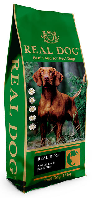 Real Dog SP Adult All Breeds Buffalo&Rice 12 kg