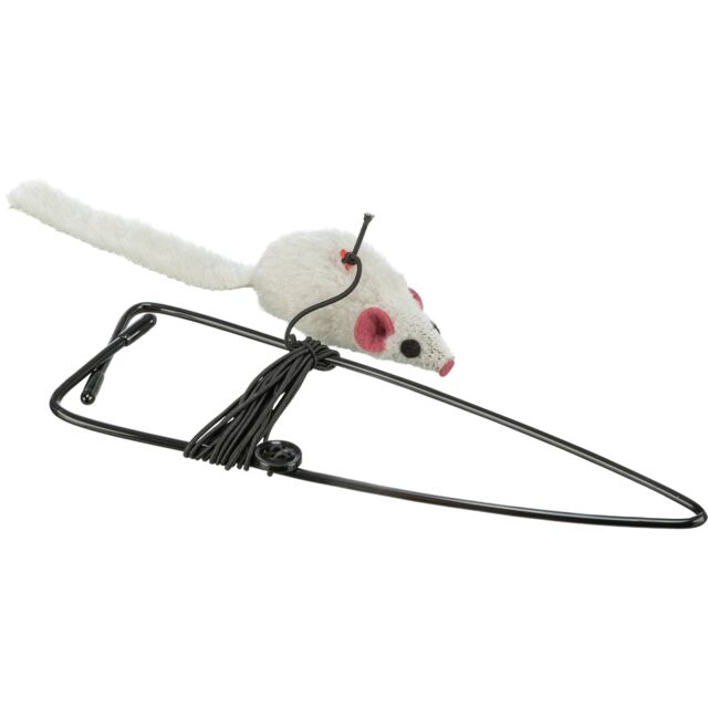 Žaislas katei Trixie Pelė durų staktai, pliušas, 8 cm-190 cm