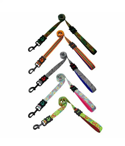 Doco pavadėlis Loco 6, M dydis, margas