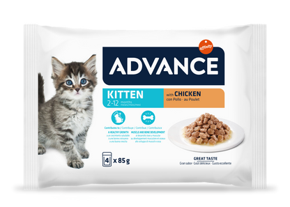 AC Wet Kitten Chicken Flow 4*85g