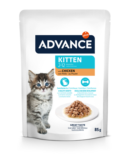AC Wet Kitten Chicken 85G*12vnt