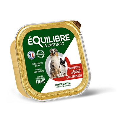 Equilibre Dog Boeuf (Jautiena) 300g konservai
