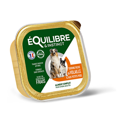 Equilibre Dog Volaille (Paukštiena) 300g konservai