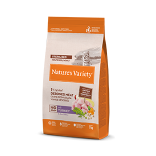 No Grain Sterilized Cat (kalakutiena) 7 kg