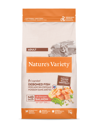 No Grain Adult Cat (norvegiška lašiša) 7 kg