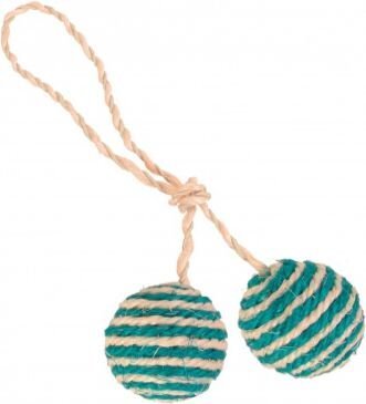 TRIXIE 2 kamuoliukai su virve