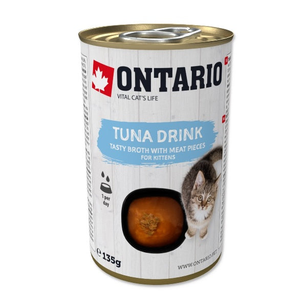 Ontario Cat Kitten Drink Tuna 135g (gėrimas)