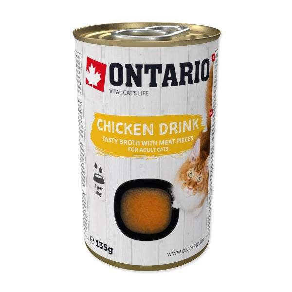 Ontario Cat Drink Chicken 135g (gėrimas)