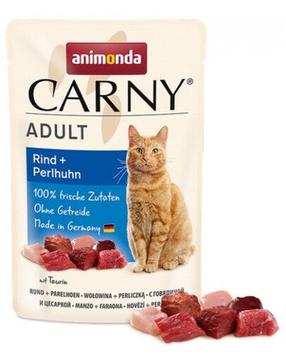 Animonda Carny konservai su  jautiena, perline višta katėms
