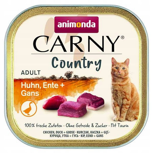 Animonda Carny Country – vištiena, antis ir žąsis 100g
