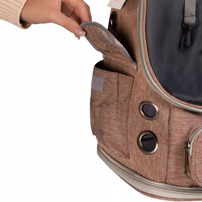 Katės transportavimo kuprinė